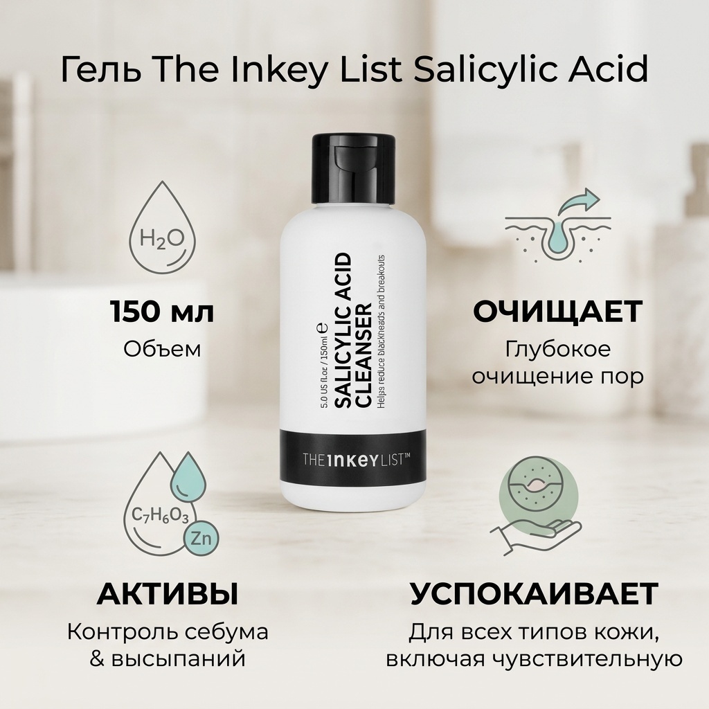The Inkey List Salicylic Acid гель 150 мл