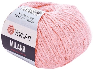 Моток YarnArt Milano 859 - Розовый 130 м 50 г