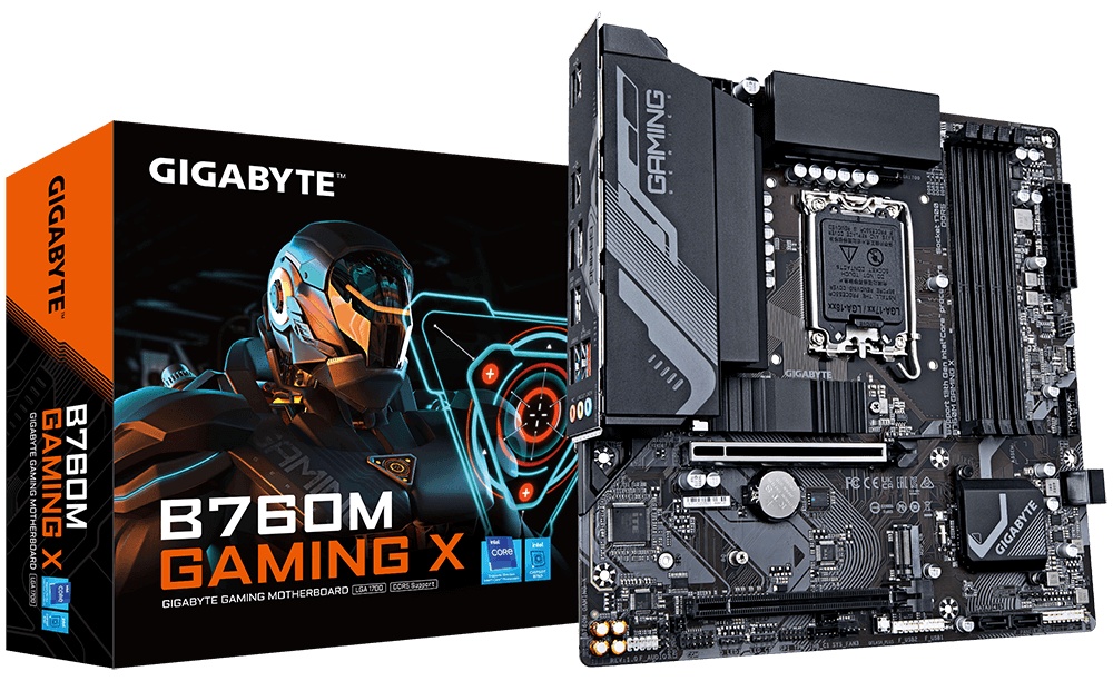 Материнская плата GIGABYTE B760M gaming X
