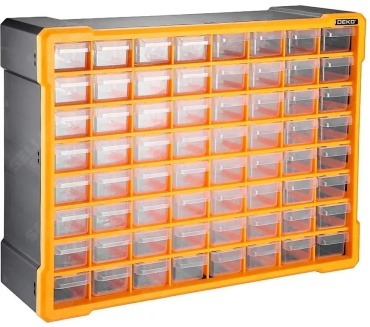 Ящик для инструментов 16x50x39 см, пластик