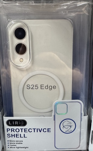 Чехол Best для Samsung S25 Edge прозрачный