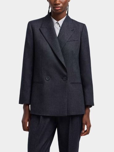 Пиджак Emporio Armani темно-синий