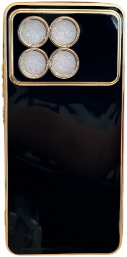 Чехол для POCO K70E, Poco X6 Pro 5G черный