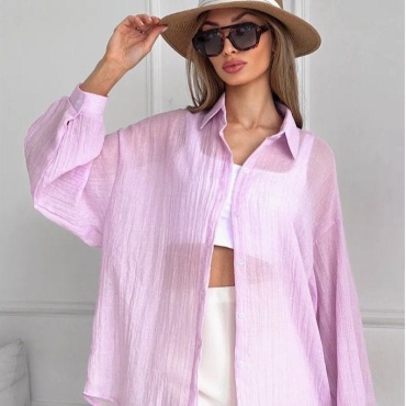 Рубашка TR trendy розовый