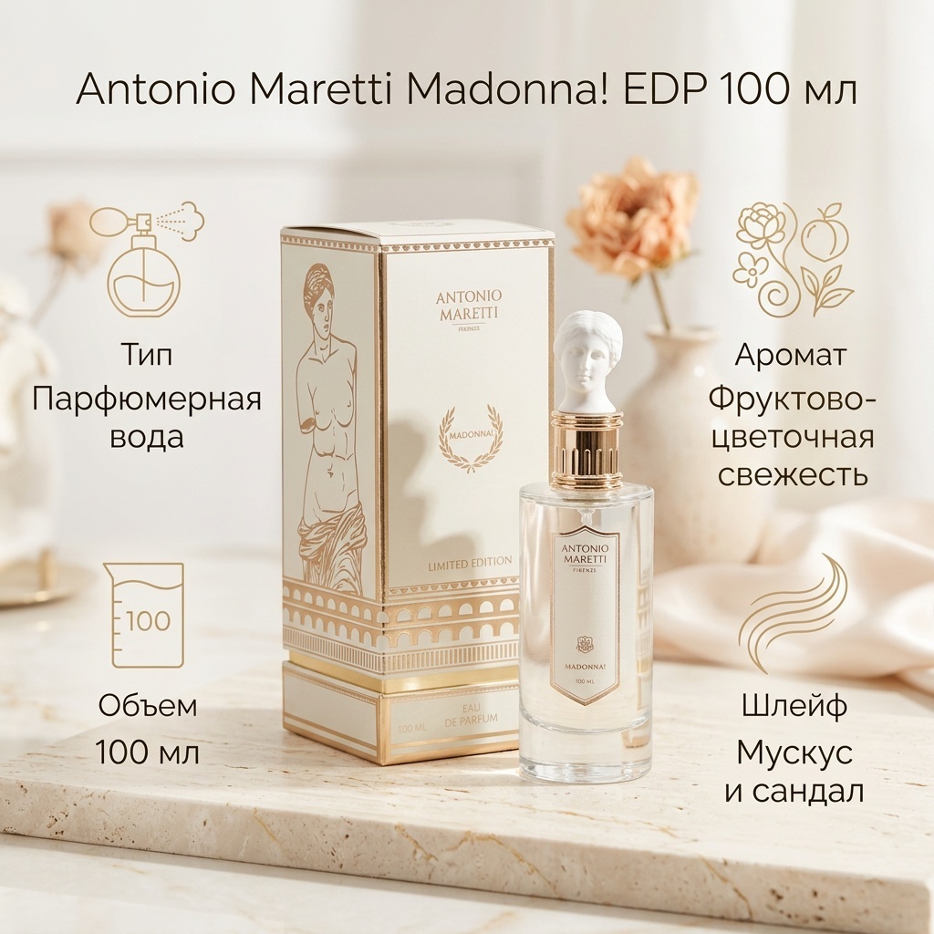 Antonio Maretti Madonna! Eau de Parfum парфюмерная вода EDP 100 мл, для женщин