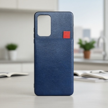 Чехол Fashion Case для Samsung Galaxy A72 темно-синий