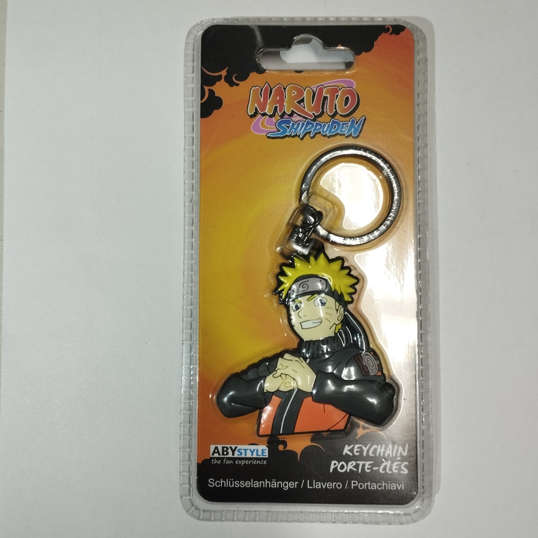 Брелок ABYstyle Naruto, Наруто 6 см на 5.5 см резина 1 шт
