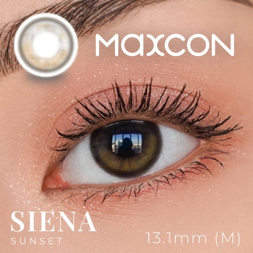 Контактные линзы MAXCON Siena Sunset -3.50 кривизна 8.6 на три месяца 2 шт
