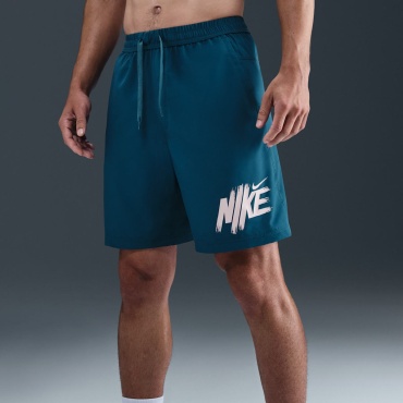 Спортивные шорты Nike синий, белый