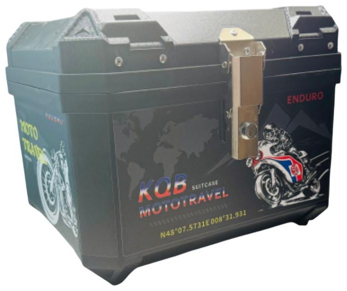 4Drive мотокофра GS MOTO TRAVEL 45 л черный