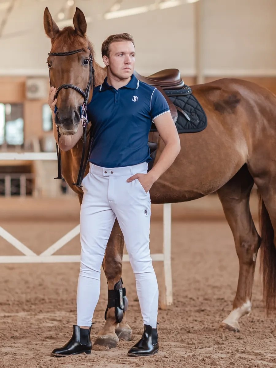Повседневные шорты TAYA equestrianism белый