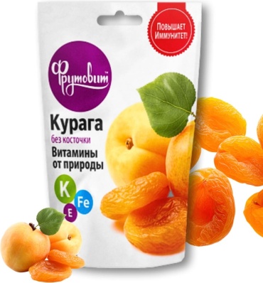 Фрутовит курага без косточки 200 г