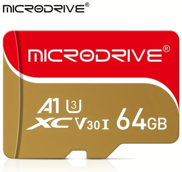 MicroSDXC TF64V30A1DRIVE 64 Гб