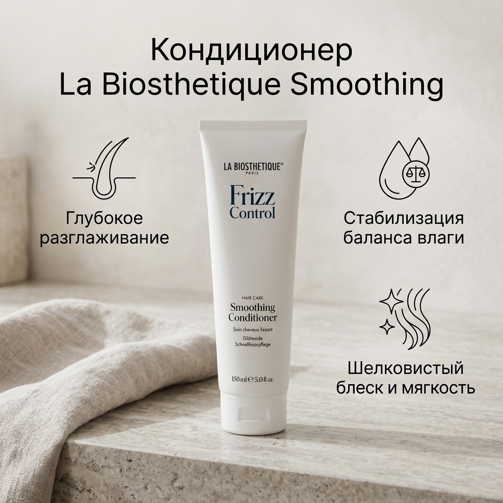 La Biosthetique Smoothing Conditioner кондиционер 150 мл