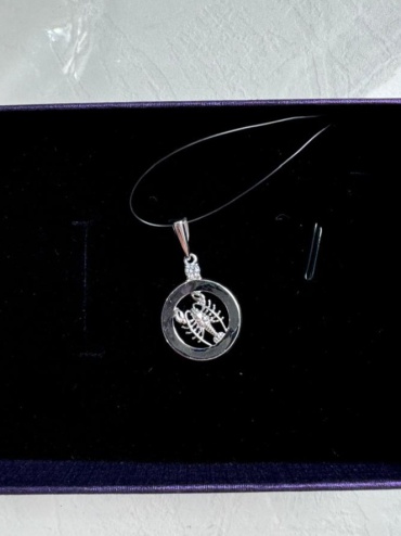 Подвеска Diamant с034025 вес 1.1 г серебро, фианит