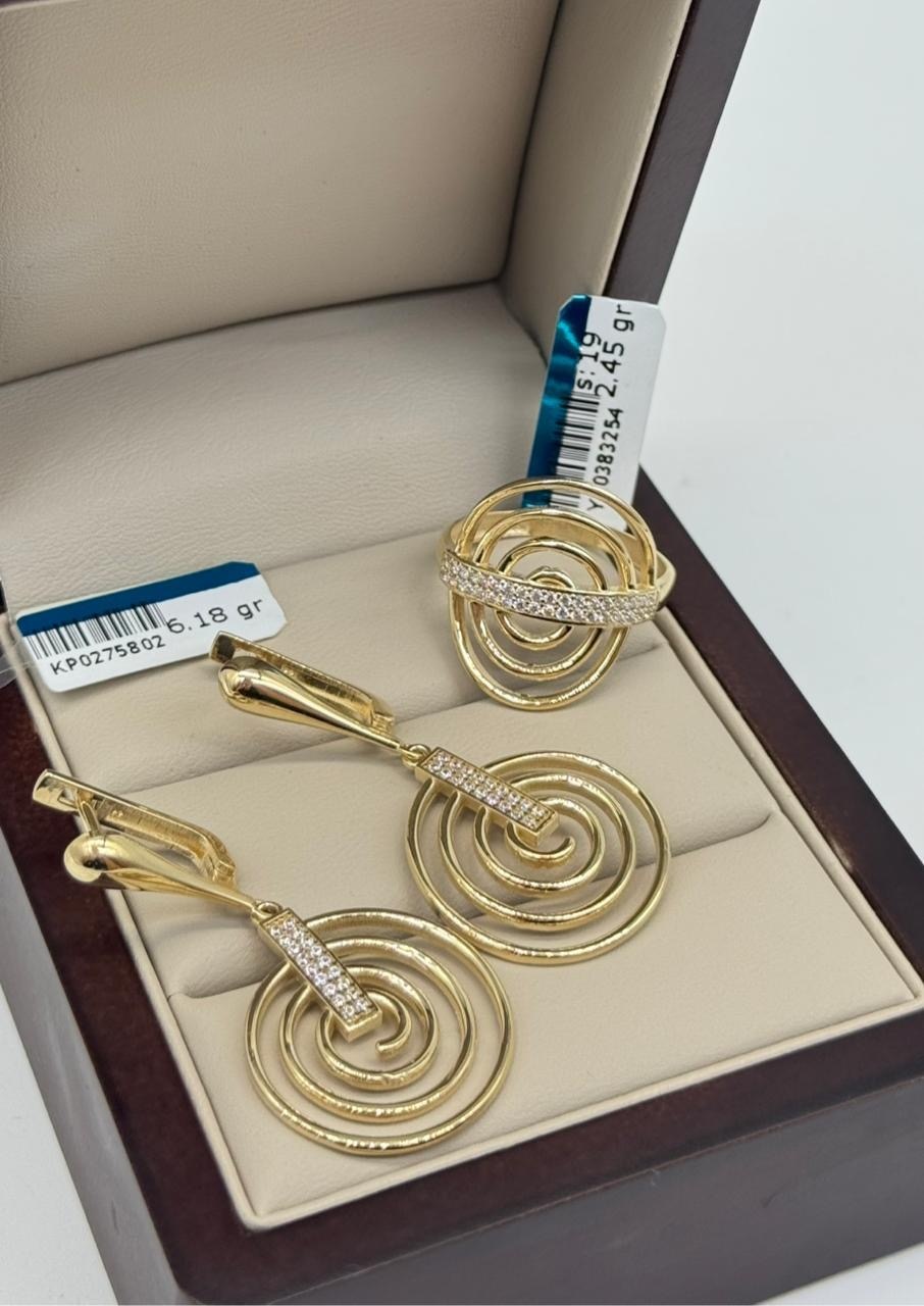 Italy Gold К61824519 вес 8.6 г золото, без вставок