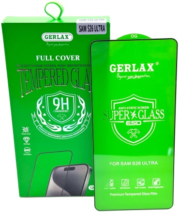 Стекло GERLAX для Samsung Galaxy S26 Ultra черный