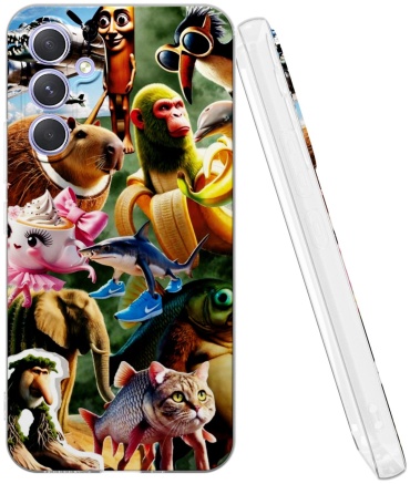 Чехол Mcover для Samsung Galaxy A35 рисунок