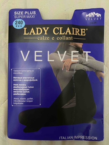Колготки LADY CLAIRE черный