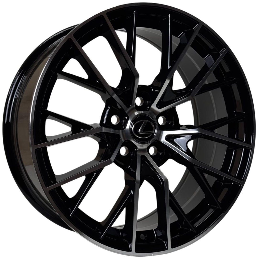 Wheels 1101DD 8x18/5x114.3 D60.1 ET35 4 диска черный, хром