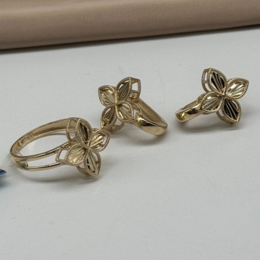 Ballerina Jewelry размер 19 K0064 вес 5.4 г золото, без вставок