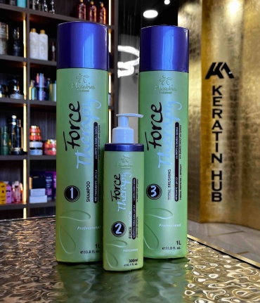 Floractive флюид для временного выпрямления волос Force Therapy 1 2 3 шаг 2300 мл