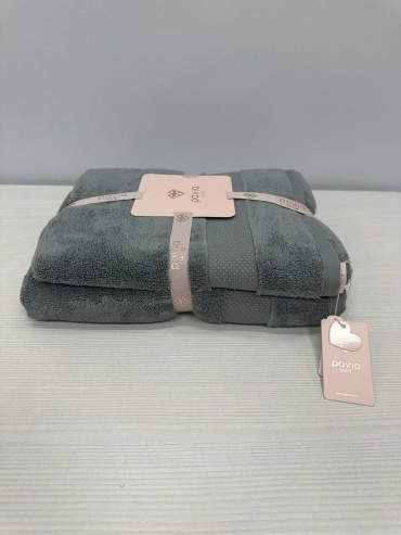 Набор полотенец PAVIA HOME 140x70 см, хлопок, 2 шт,