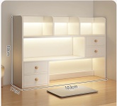 Полка 038484742, 103х17x80 см, белый