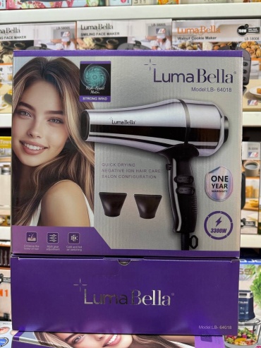 LumaBella LB 64018 фен черный