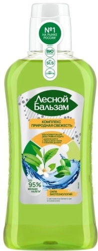 Лесной бальзам Природная свежесть ополаскиватель мятный 250 мл