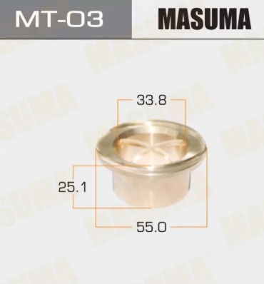 MASUMA втулка ступицы MT-03