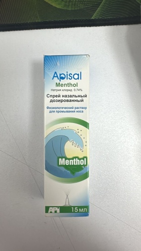 Apisal Menthol спрей 15 мл 1 шт