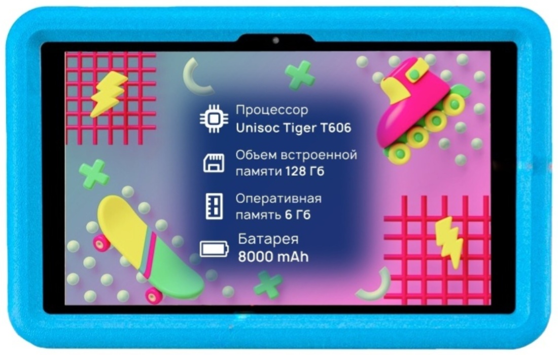 Планшет LUNIX Tab 10 Ultra 10.1 дюйм 6 Гб/128 Гб синий