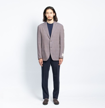 Пиджак однобортный Corneliani фиолетовый