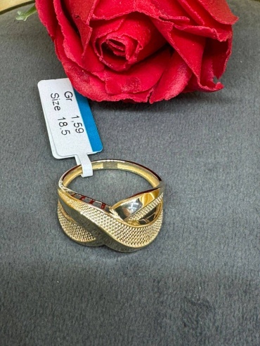 Italy Gold 540649194 размер 18.5 вес 1.59 г золото, без вставок