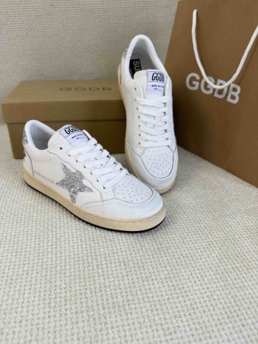 Кеды Golden Goose белый, серебристый
