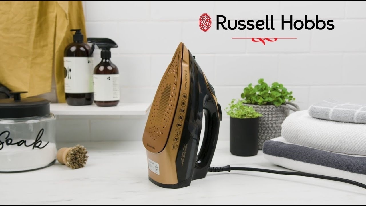 Утюг Russell Hobbs 23975-56 коричневый, черный