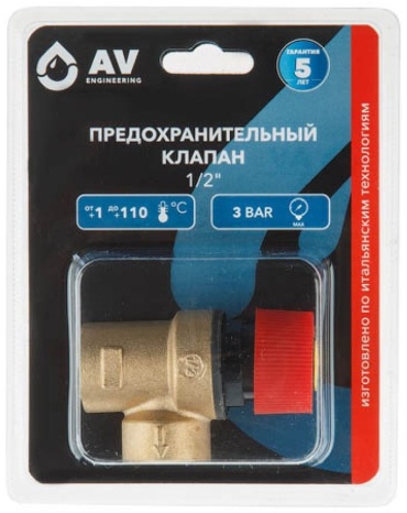 AV Engineering предохранительный клапан AVE3690130 1 шт.