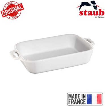 Staub форма Oven Dish White, керамика
