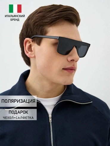 Fabretti солнцезащитные очки квадратные однотонные