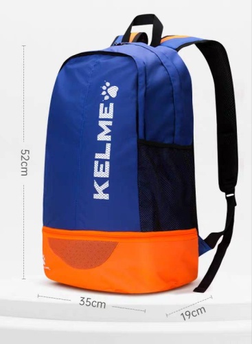 Рюкзак KELME полиэстер оранжевый, синий