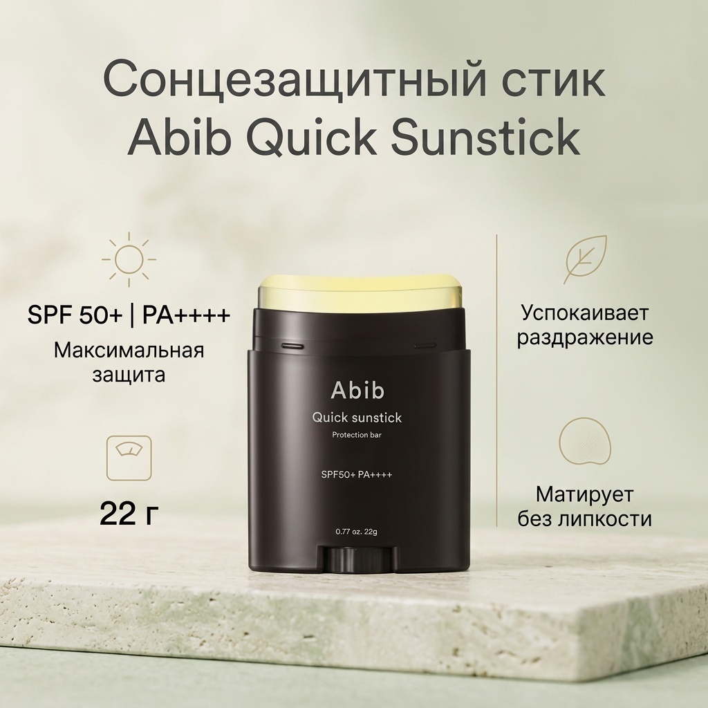 Abib крем SPF крем снимает зуд и покраснения для лица, для области вокруг глаз, для зоны декольте 50 мл