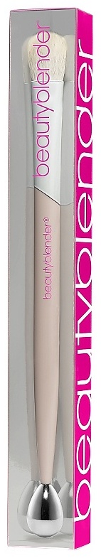 Beautyblender Кисть для теней с охлаждающим роллером Shady Lady All-Over Eyeshadow Brush&Cooling Roller 1