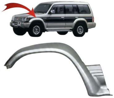 KOWZE расширитель арок MB679791 Mitsubishi Pajero