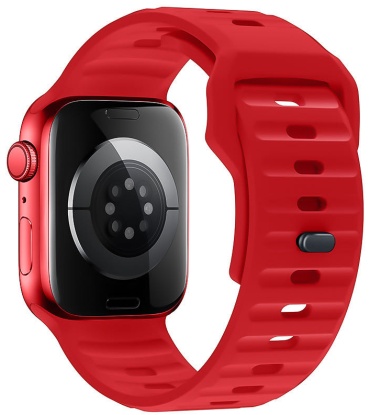 Ремешок BOGEMA для Apple Watch Series 10, Watch Series 11 красный