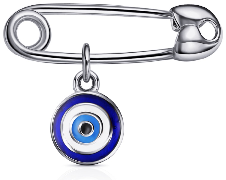 Булавка Veronika jewelry factory Бл608-910М1 вес 0.92 г серебро, эмаль
