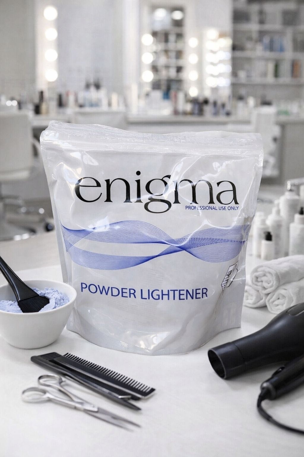 ENIGMA Powder Lightener Light Blue осветляющий порошок 1000 мл