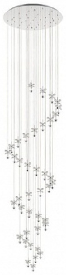 Люстра потолочная WOW_LITE LED, кол-во ламп: 24 шт