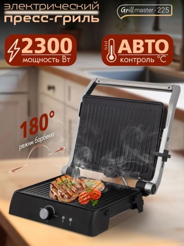 Гриль ENDEVER Grillmaster-225 черный