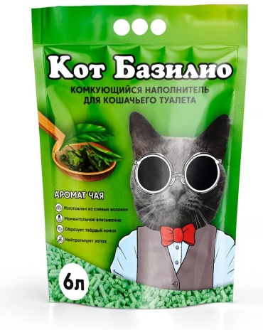 Кот Базилио 242255302 впитывающий 6 л